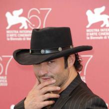 Robert Rodriguez, à l'occasion du photocall de <em>Machete</em>, présenté à la Mostra de Venise, le 1er septembre 2010.
