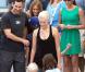 lors de la fête d'anniversaire de Romeo Beckham le 1er septembre 2010 à Los Angeles