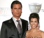 Scott Disick et Kourtney Kardashian, à l'occasion de la soirée 