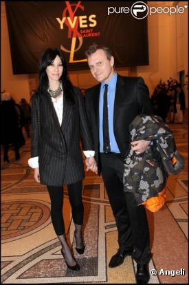 Mareva Galanter et son compagnon Jean-Charles de Castelbajac 