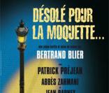 L'affiche de la pièce Désolée pour la moquette