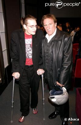 Guillaume et Gérard Depardieu en 2002 