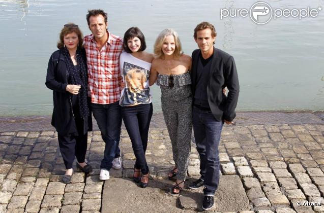Le casting de  Demain je me marie  au Festival de la  Fiction TV de La Rochelle, samedi 10 septembre.