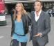 Sandrine Quétier et Nikos Aliagas au cocktail de rentrée de TF1 (13 septembre 2010 au Palais Brongniart)