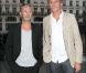 Fabien Barthez et Denis Brogniart au cocktail de rentrée de TF1 (13 septembre 2010 au Palais Brongniart)