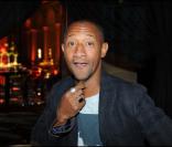 Edouard Montoute au cocktail de rentrée de TF1 (13 septembre 2010 au Palais Brongniart)