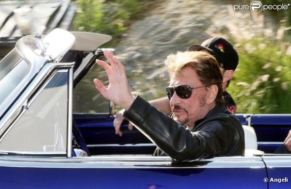 Johnny Hallyday à Los Angeles 