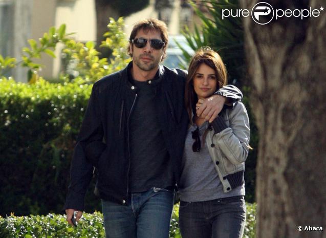 Javier Bardem et Penélope Cruz en décembre 2009 