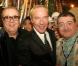 Michel Michel, Tony Gomez et Stéphane Turland, à l'occasion des 20 ans du Banana Café, à Paris, le 20 septembre 2010.