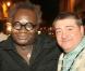 Magloire et Stéphane Turland, à l'occasion des 20 ans du Banana Café, à Paris, le 20 septembre 2010.