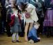 Mary de Danemark assiste avec ses enfants Isabella et Christian à une cérémonie officielle à Copenhague dans le palais d'Amalienborg le 21 septembre 2010
