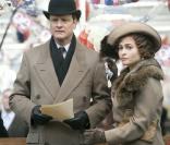 Une image du film The King's Speech : Colin Firth et Helena Bonham Carter 