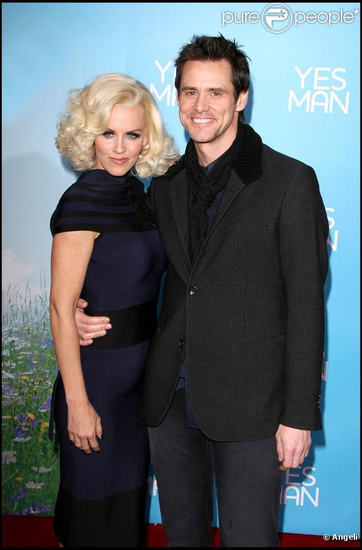 Jenny McCarthy et Jim Carrey en 2008