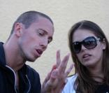 Laure Manaudou et Frédérick Bousquet