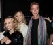 Beatrice Borromeo et Franca Sozzani. Pierre Casiraghi est à leurs côtés. 1er octobre 2010