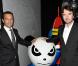 Olivier Carreras et Antoine Arnault à l'occasion de la 13e exposition de l'Espace culturel Louis Vuitton, Qui es-tu Peter du 1er octobre 2010 au 9 janvier 2011 à Paris