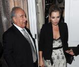 Kate Moss sortant du dîner de charité Help For Heroes dinner and charity à Londres, le 6 octobre 2010 