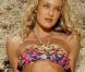Candice Swanepoel pour Agua Bendita. 
