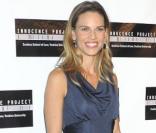 Hilary Swank à son arrivée au show de David Letterman le 13 octobre 2010