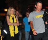 Lance Armstrong et sa compagne Anna Hansen