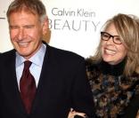 Diane Keaton et Harrison Ford lors d\'une soirée de récompenses organisée par le magazine Elle à Los Angeles. Le 18/10/10