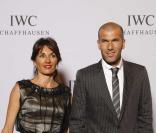 Zinedine Zidane et sa femme Veronique au Gala IWC