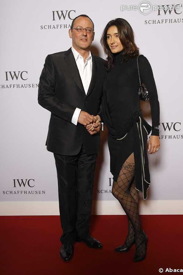 Jean Reno et sa femme Zofia Borucka au Gala IWC