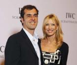 Cedric Pioline et sa femme au Gala IWC