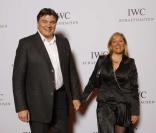 David Douillet et sa femme Valérie au Gala IWC