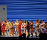 La générale de la comédie musicale Mamma Mia au Théâtre Mogador à Paris le 28 octobre 2010  