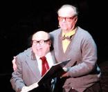35e anniversaire du  Rocky Horror Picture Show , au Wiltern Theater à Los Angeles, le 28 octobre 2010 : Jack Nicholson et Danny DeVito 