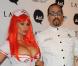 Ice-T et son épouse Coco lors de la soirée Halloween Party, organisée par Heidi Klum, le 31 octobre 2010