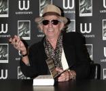 Séance de dédicace de Keith Richards, Londres, le 3 novembre 2010 