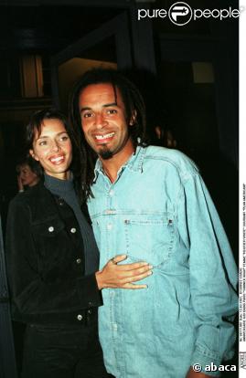 Heather Stewart-White et Yannick Noah