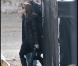 Angelina Jolie sur le tournage de sa première réalisation en Hongrie à Budapest le 14 novembre 2010