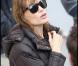 Angelina Jolie sur le tournage de sa première réalisation en Hongrie à Budapest le 14 novembre 2010