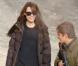 Angelina Jolie sur le tournage de sa première réalisation en Hongrie à Budapest le 14 novembre 2010