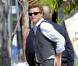 Simon Baker sur le tournage de la série The Mentalist (1er novembre 2010 à Los Angeles)