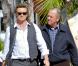Simon Baker sur le tournage de la série The Mentalist (1er novembre 2010 à Los Angeles)
