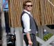 Simon Baker sur le tournage de la série The Mentalist (1er novembre 2010 à Los Angeles)