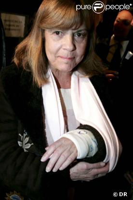 Chantal Goya blessée !