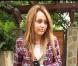 Miley Cyrus à la sortie d'un studio d'enregistrement quatre jours avant son anniversaire le 19 novembre 2010.