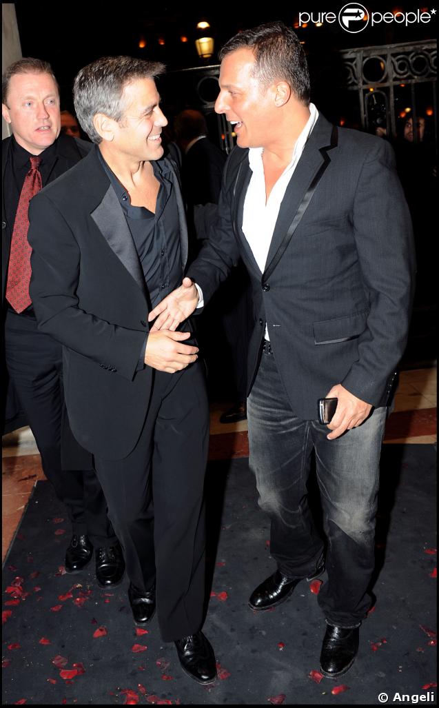 George Clooney et Jean Roch
