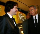 Antoine Arnault et son père Bernard