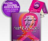 Le site Désirs d'avenir met en vente des préservatifs à l'occasion de la journée mondiale de lutte contre le sida.