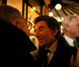 Jack Lang aux 20 ans de la revue La règle du jeu, au Café de Flore, à Paris. 30/11/2010