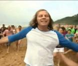 Images extraites du clip  Les Bisoux  de Katerine, novembre 2010