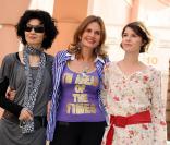 <p>Maggie Cheung, Yousra et Irène Jacob, membres du jury du Xème Festival International du Film de Marrakech le 4 décembre 2010</p>