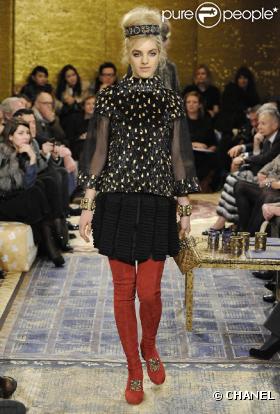 Défilé Paris-Byzance CHANEL le 7 décembre 2010