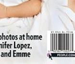 Jennifer Lopez en couverture de Poeple Magazine